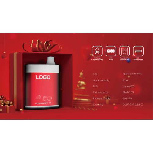Romio Plus DISPOSABLE VAPE BAR 6000 puffs 15ml